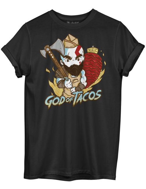 Playera God of Tacos