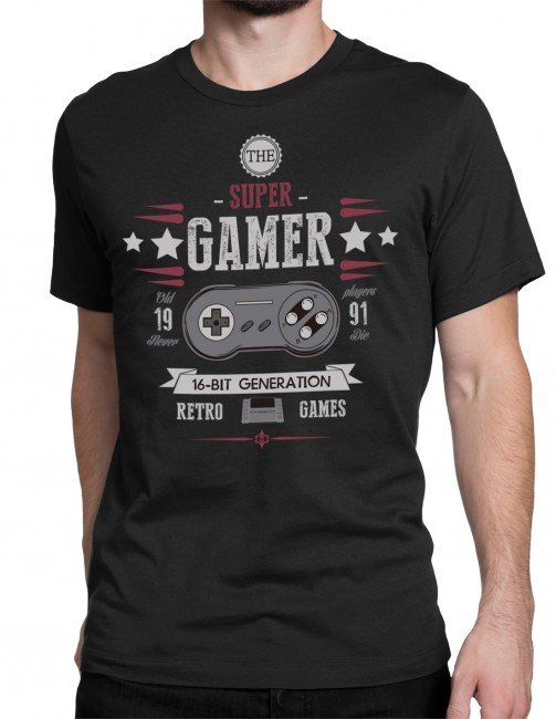 Playera 16 Bit Generation