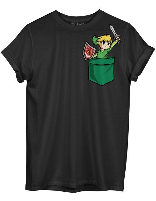 Playera Link y su espada