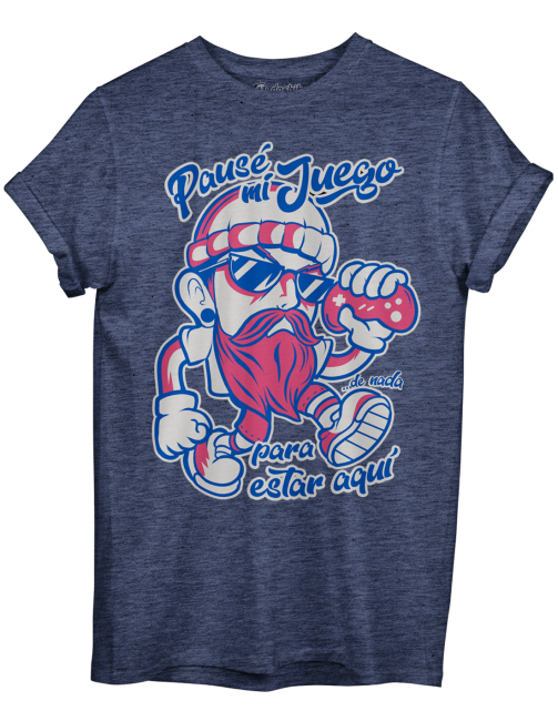 Playera Pausé mi juego para... 2