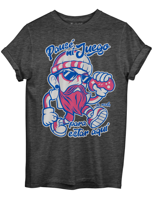 Playera Pausé mi juego para...